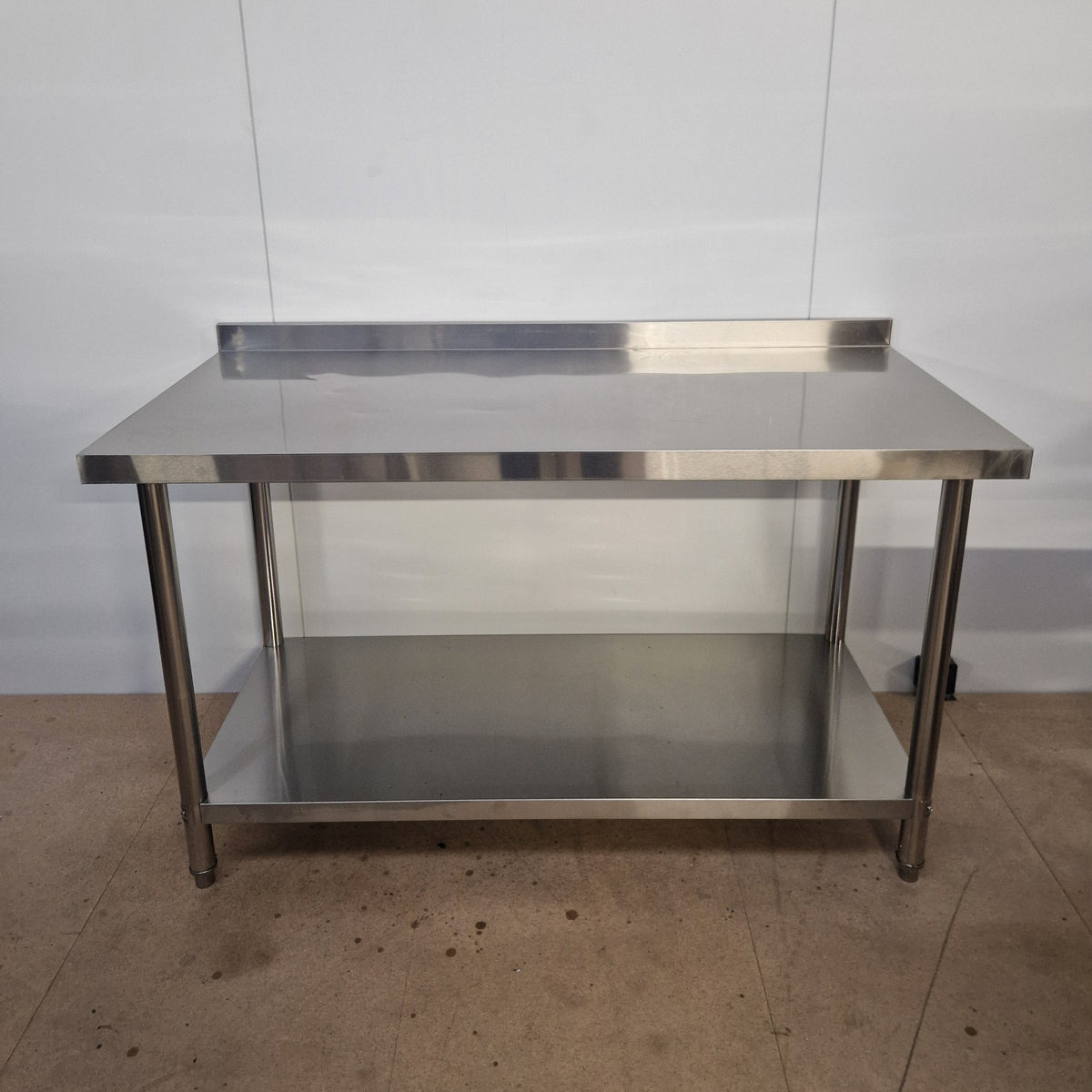 Stainless Steel Wall Prep table - 1200x600x900mm (WxDxH)