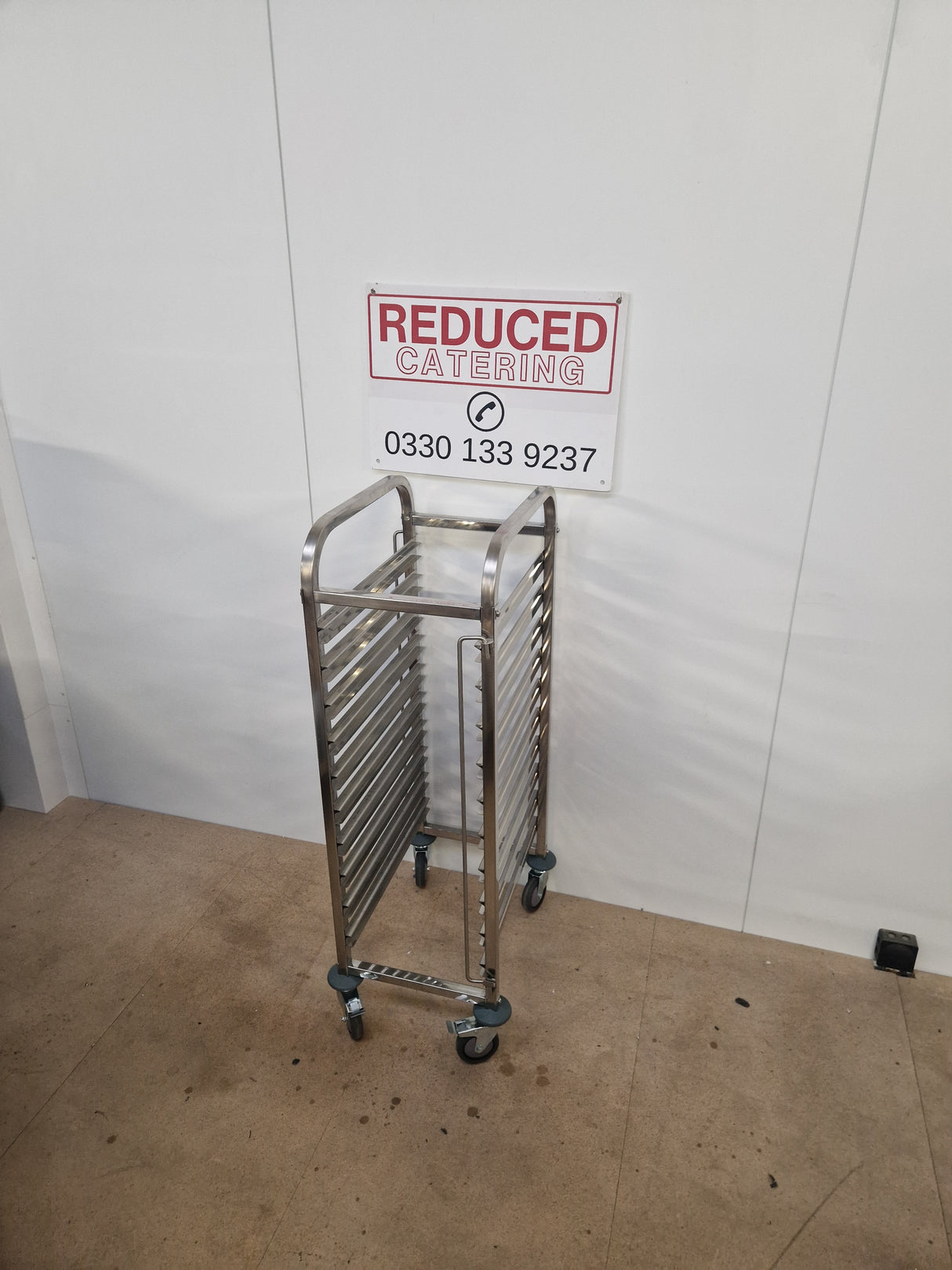 Gastronorm Pan Rack Trolley - 10 Layer for 1/1 Gastro