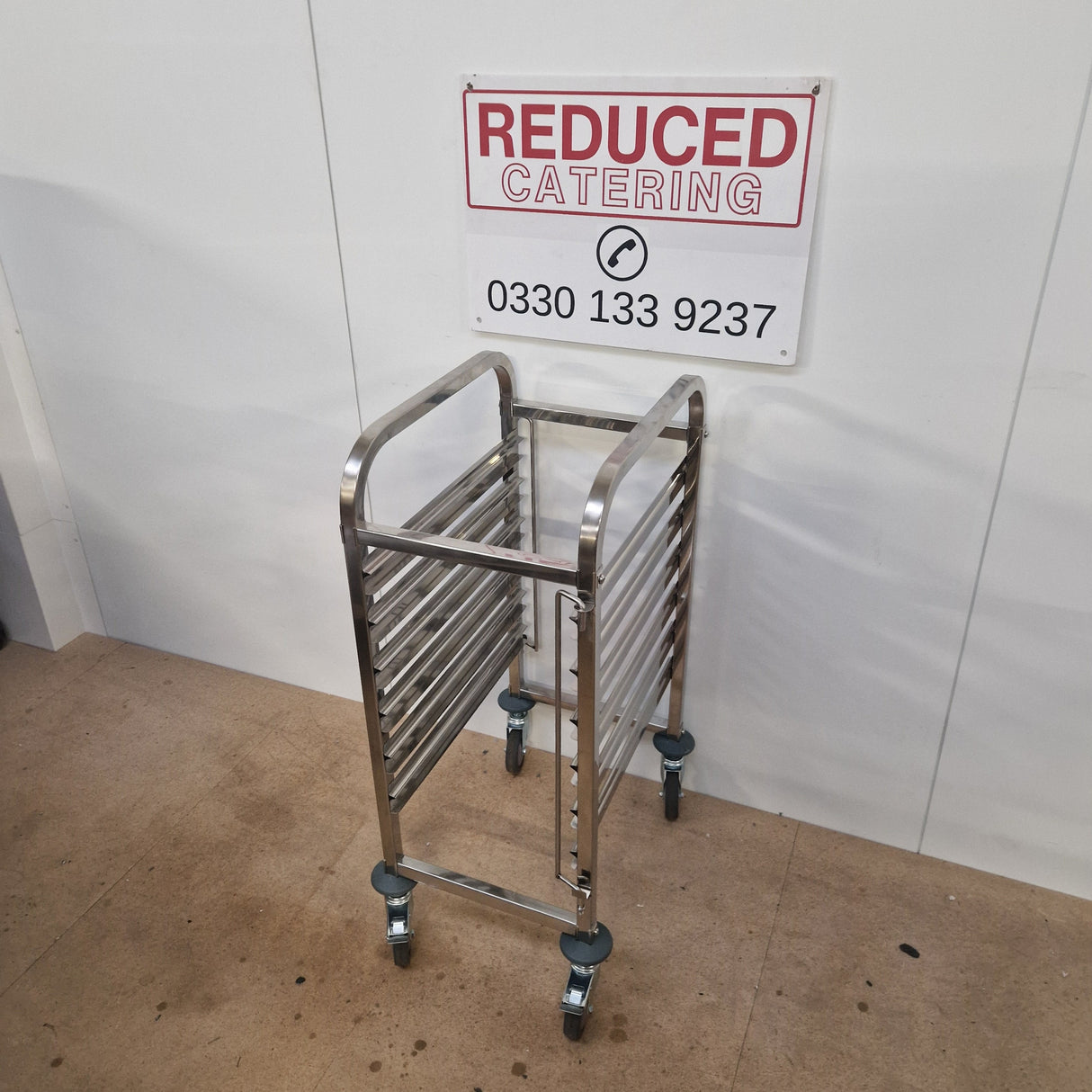 Gastronorm Pan Rack Trolley - 6 Layer for 1/1 gastro pans