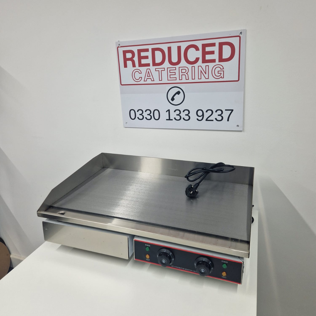 Cheftek 73cm Electric Griddle - Flat