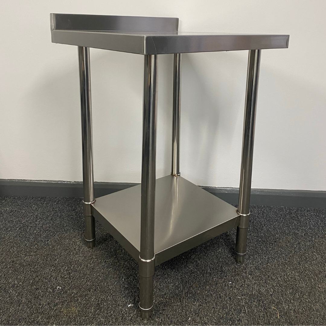 Stainless Steel Wall Prep table - 600x600x900mm (WxDxH)