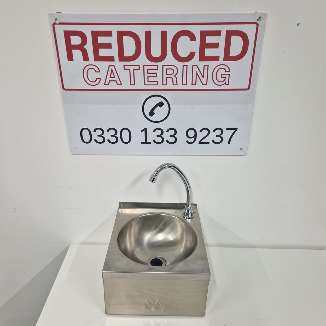 Knee Operated Hand Wash Sink - Front Push Panel