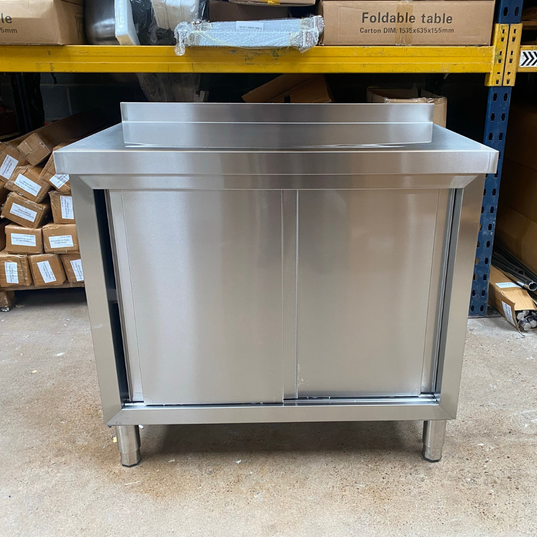 1000x600mm Stainless Steel Floor Cupboard