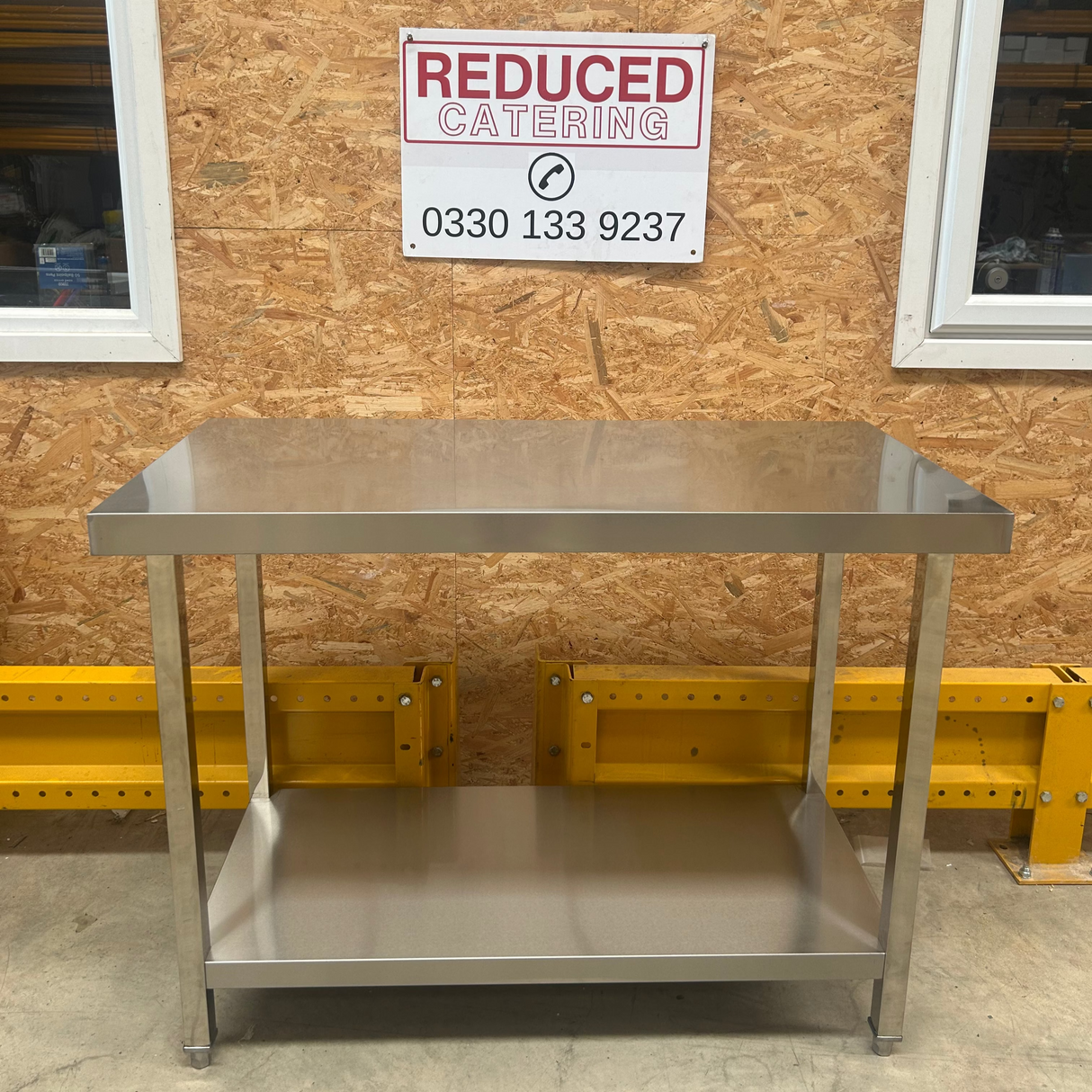 Stainless Steel Centre Table - 1200x600x900mm