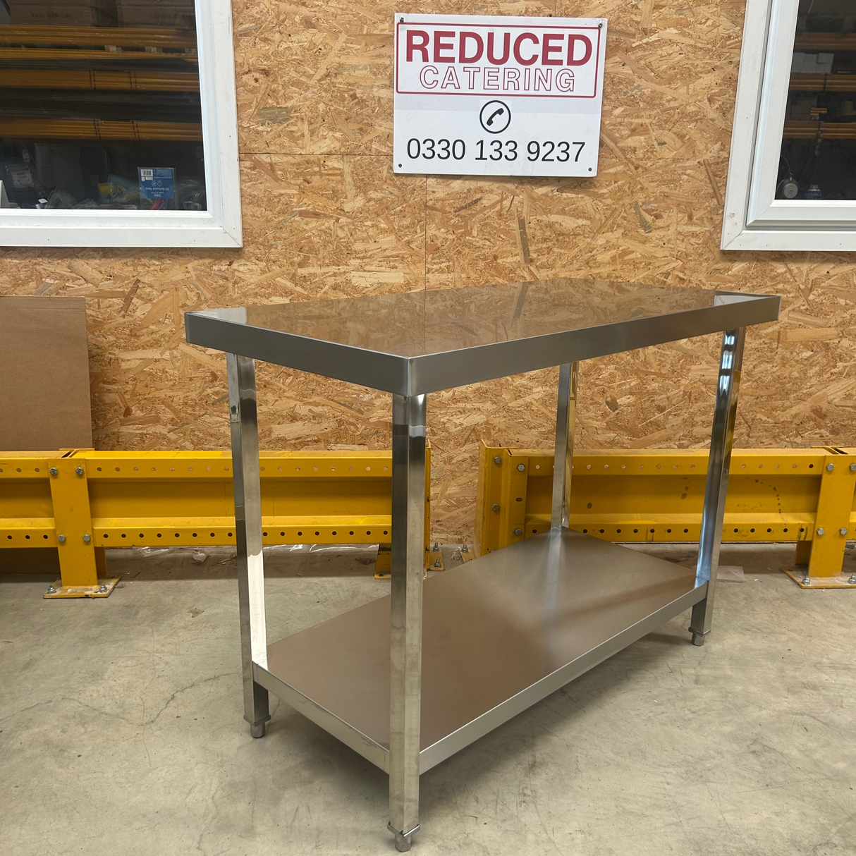 Stainless Steel Centre Table - 1200x600x900mm
