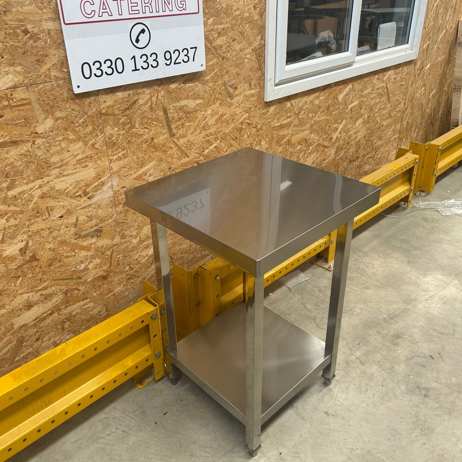 Stainless Steel Centre Table -  600x600x900mm
