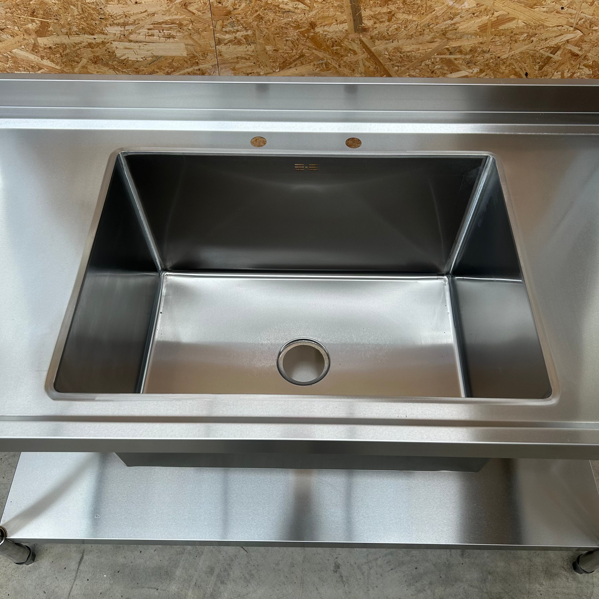 Commercial Pot Wash Sink - 1500x700x900mm - Single Bowl