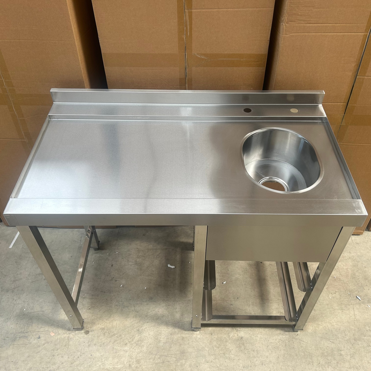 Glass Washer Sink Station - 1050x580x850mm