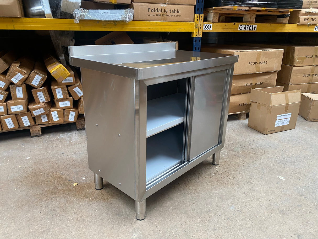 1200x600mm Stainless Steel Floor Cupboard