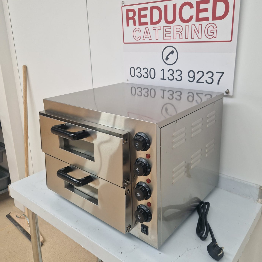 Twin Deck Commercial Pizza Oven