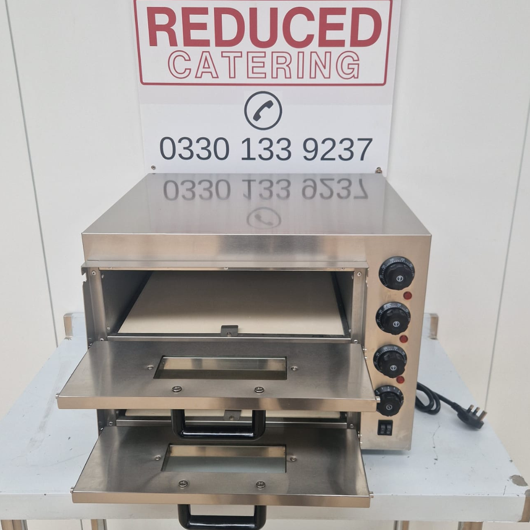 Twin Deck Commercial Pizza Oven