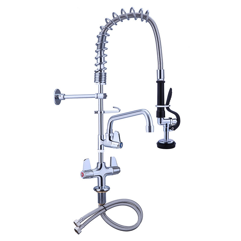 Heavy Duty Compact Pre-Rinse Spray Arm with 8" Bowl Filler – Mono Inlet – 630mm