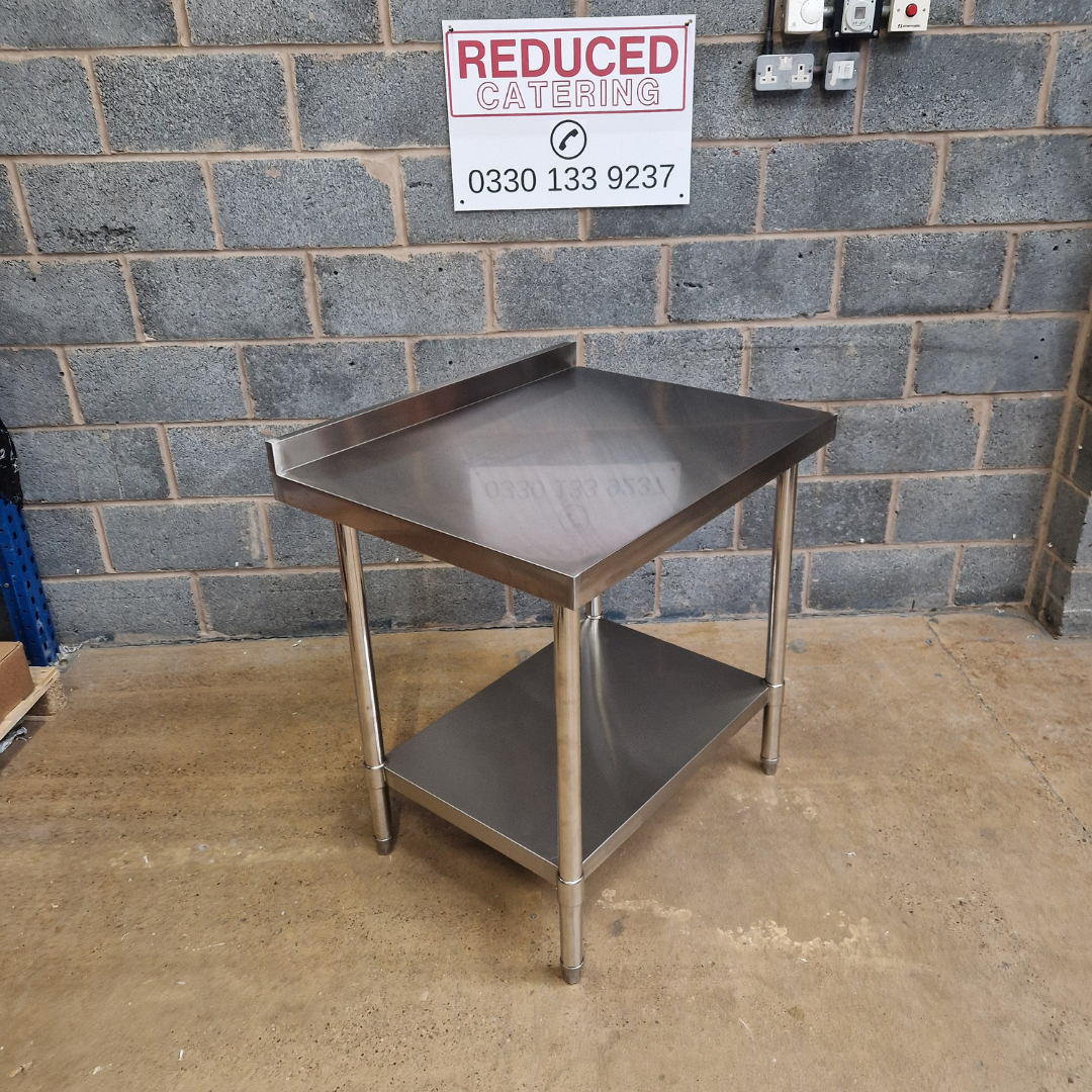 Stainless Steel Wall Prep Table - 900x600x900mm (WxDxH)