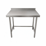 Standard Duty Stainless Steel Table with Void - 1000x700x900mm