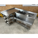 Corner Cocktail Sink Package - 1780x1180mm