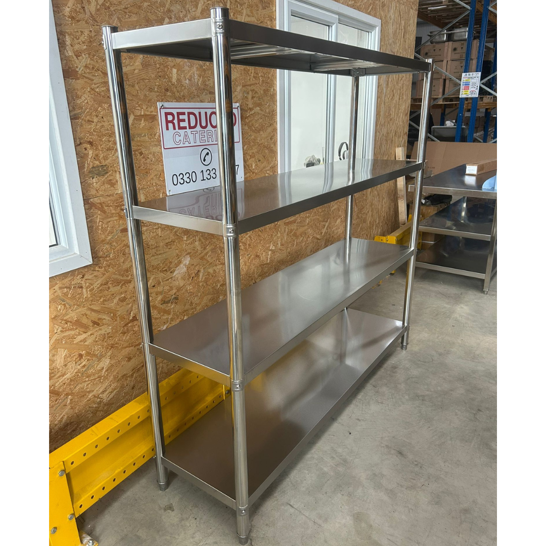 Stainless Steel 4 Tier Rack – Reduced Catering