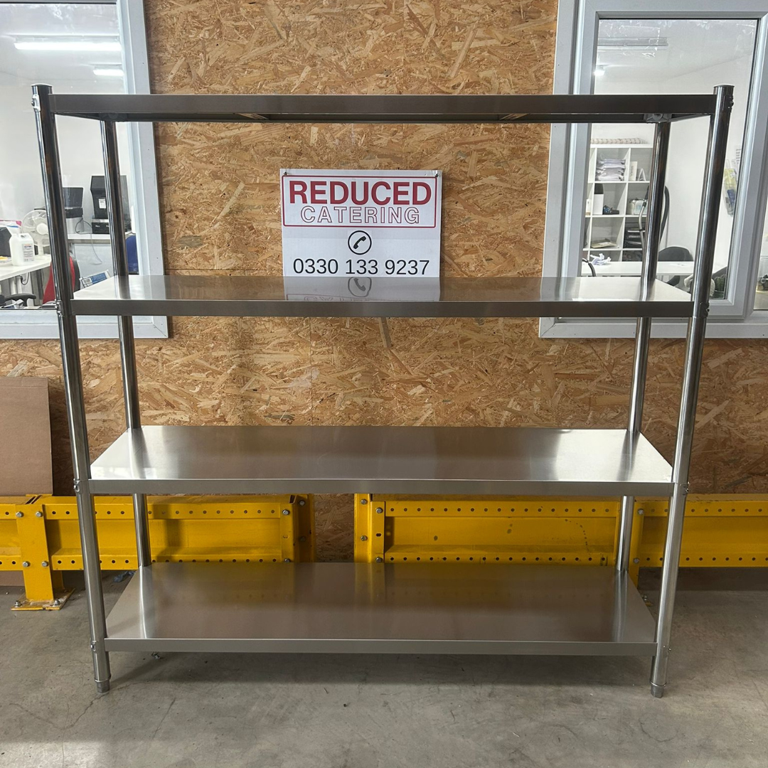 4 Tear Racking Stainless Steel 4 Tier Rack – Reduced Catering