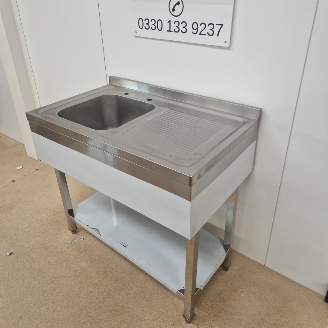 SALE - Single Bowl Sink (Left Hand Bowl)- 1000x600x900mm - SALE