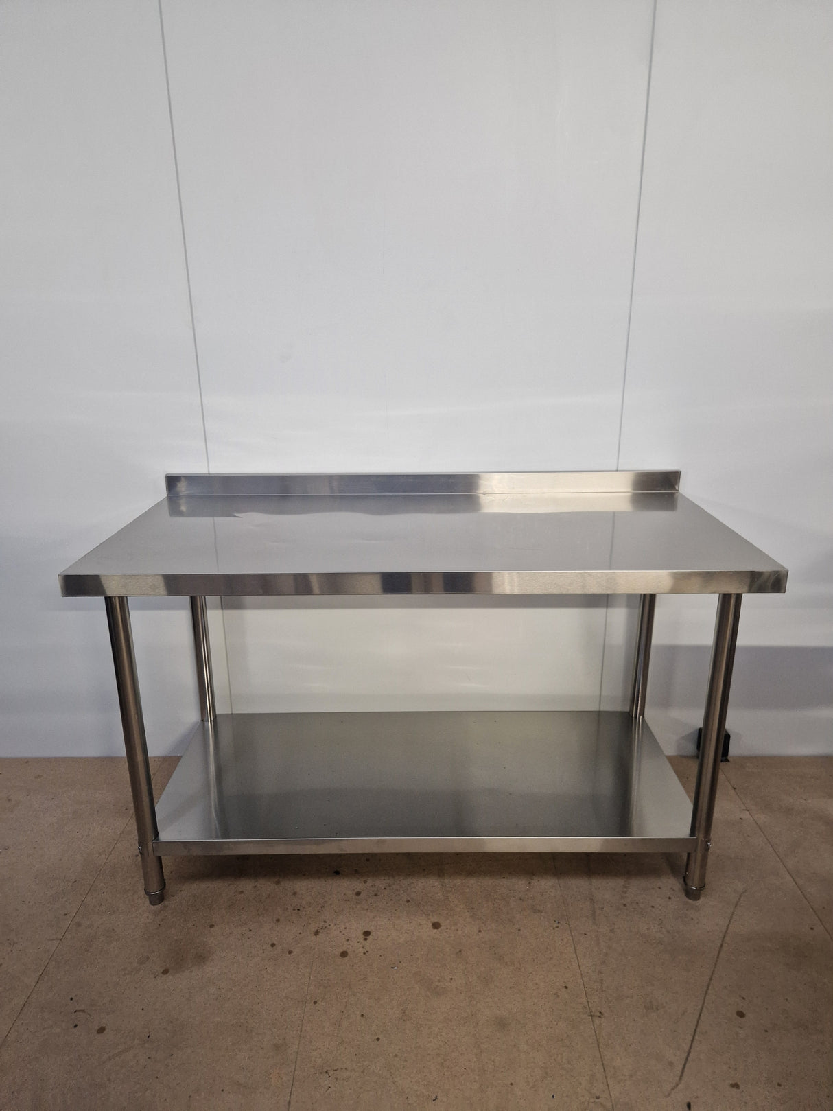 Stainless Steel Wall Prep table - 1200x600x900mm (WxDxH)