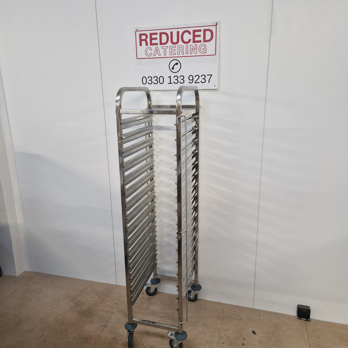 Gastronorm Pan Rack Trolley - 15 Layer for 1/1 Gastro – Reduced Catering