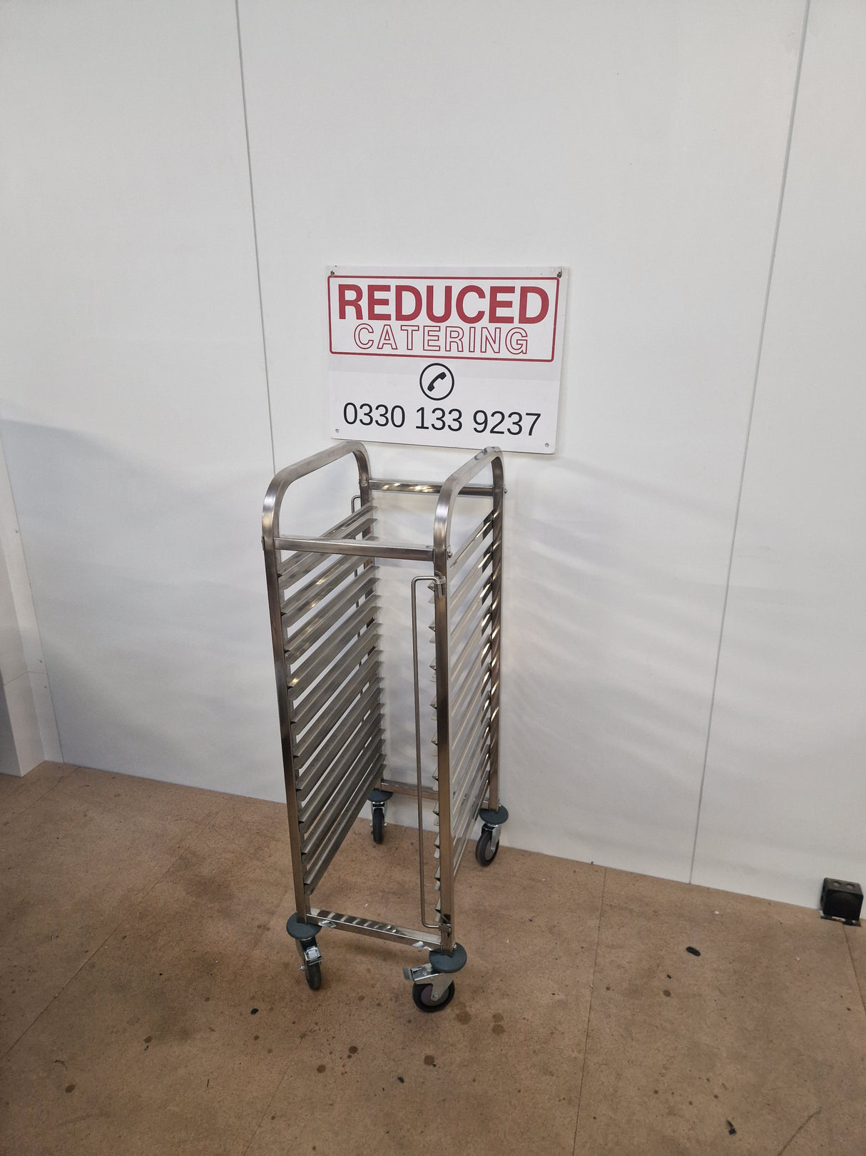 Gastronorm Pan Rack Trolley - 10 Layer for 1/1 Gastro