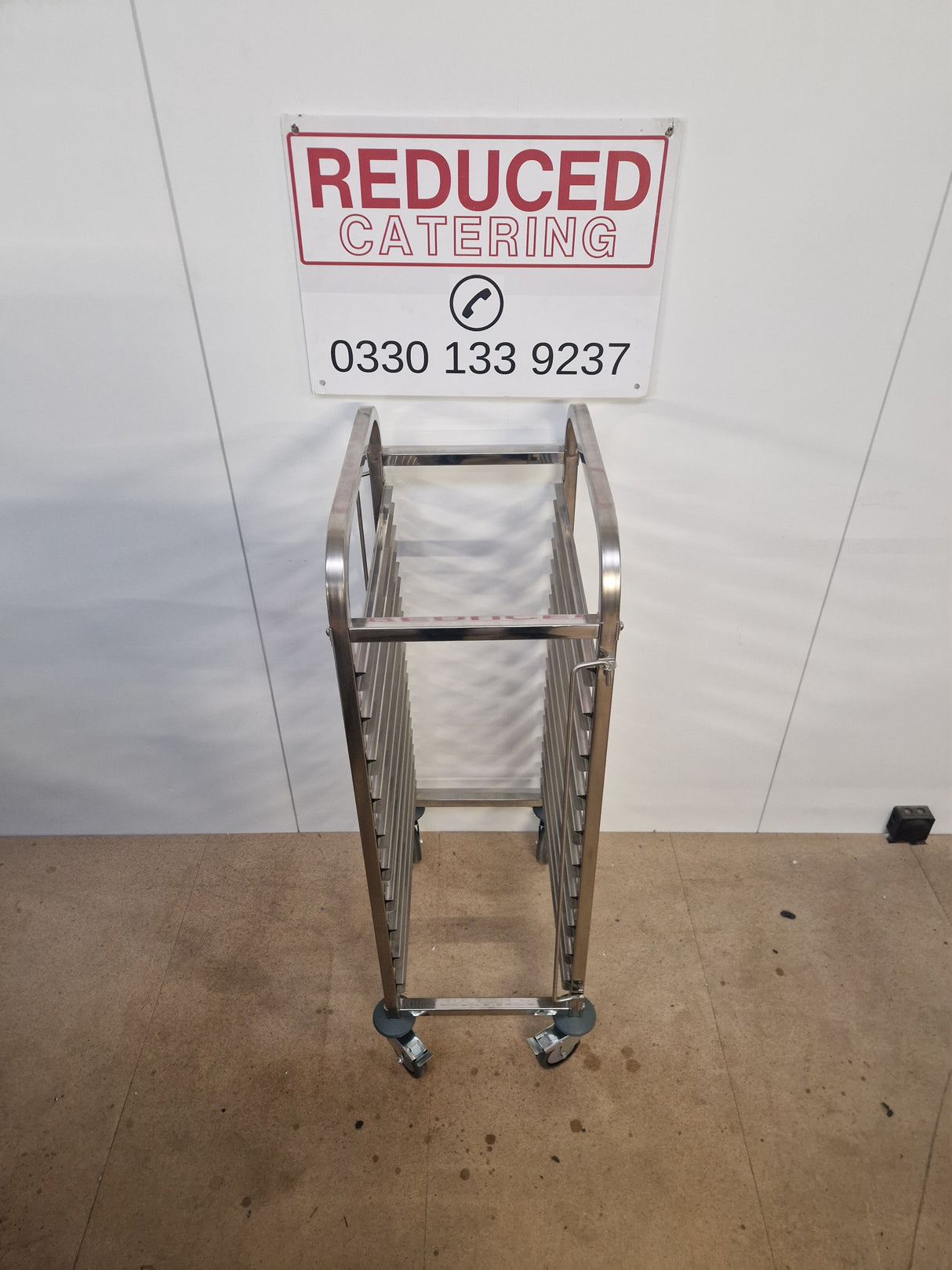 Gastronorm Pan Rack Trolley - 10 Layer for 1/1 Gastro