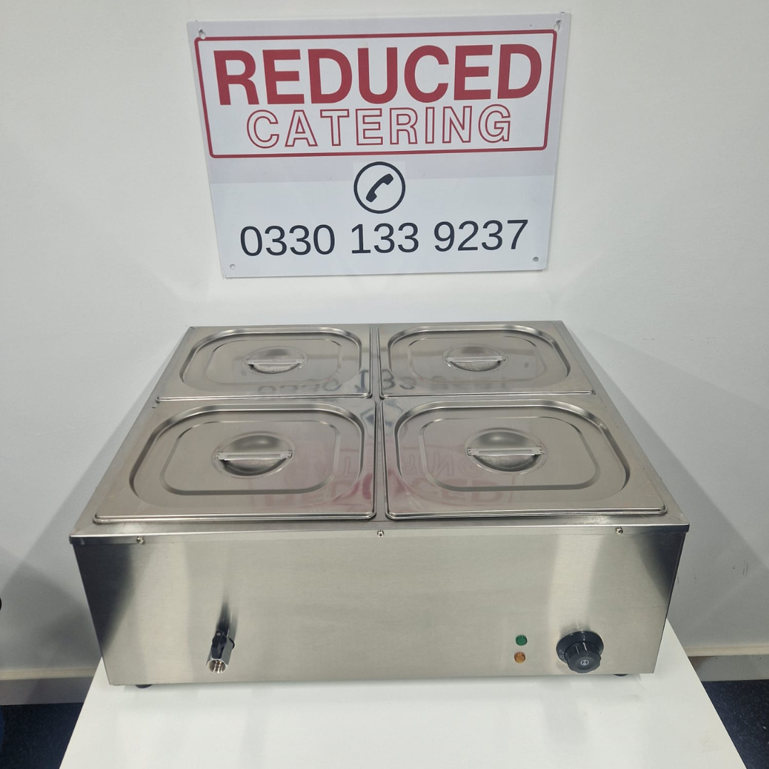 Cheftek 4x Pot Electric Bain Marie
