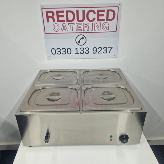 Cheftek 4x Pot Electric Bain Marie