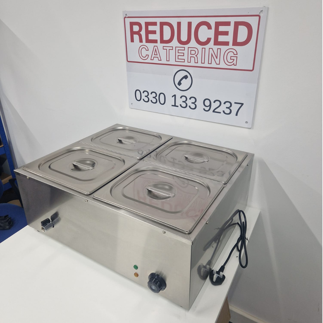 Cheftek 4x Pot Electric Bain Marie