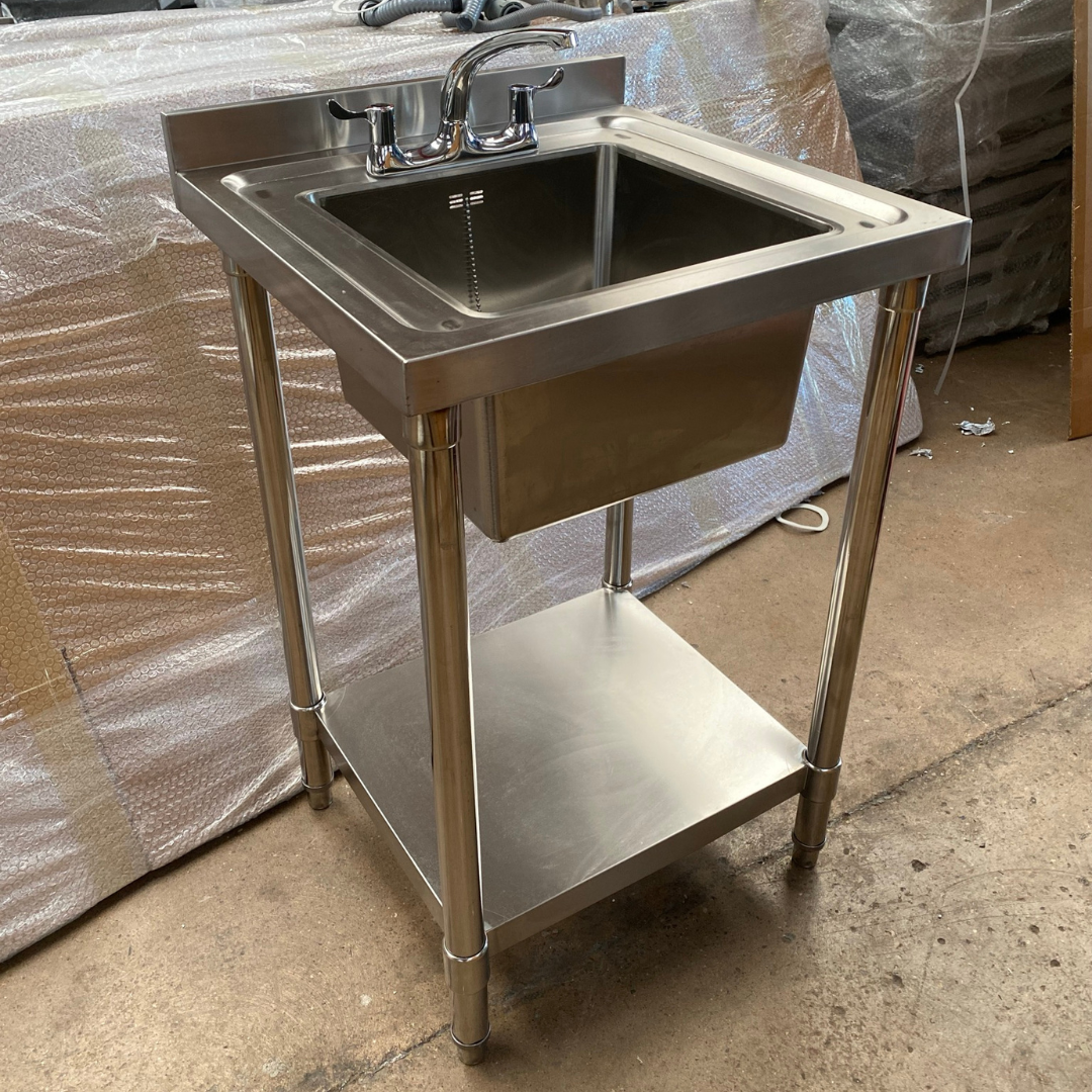 600mm single Bowl Commercial Sink