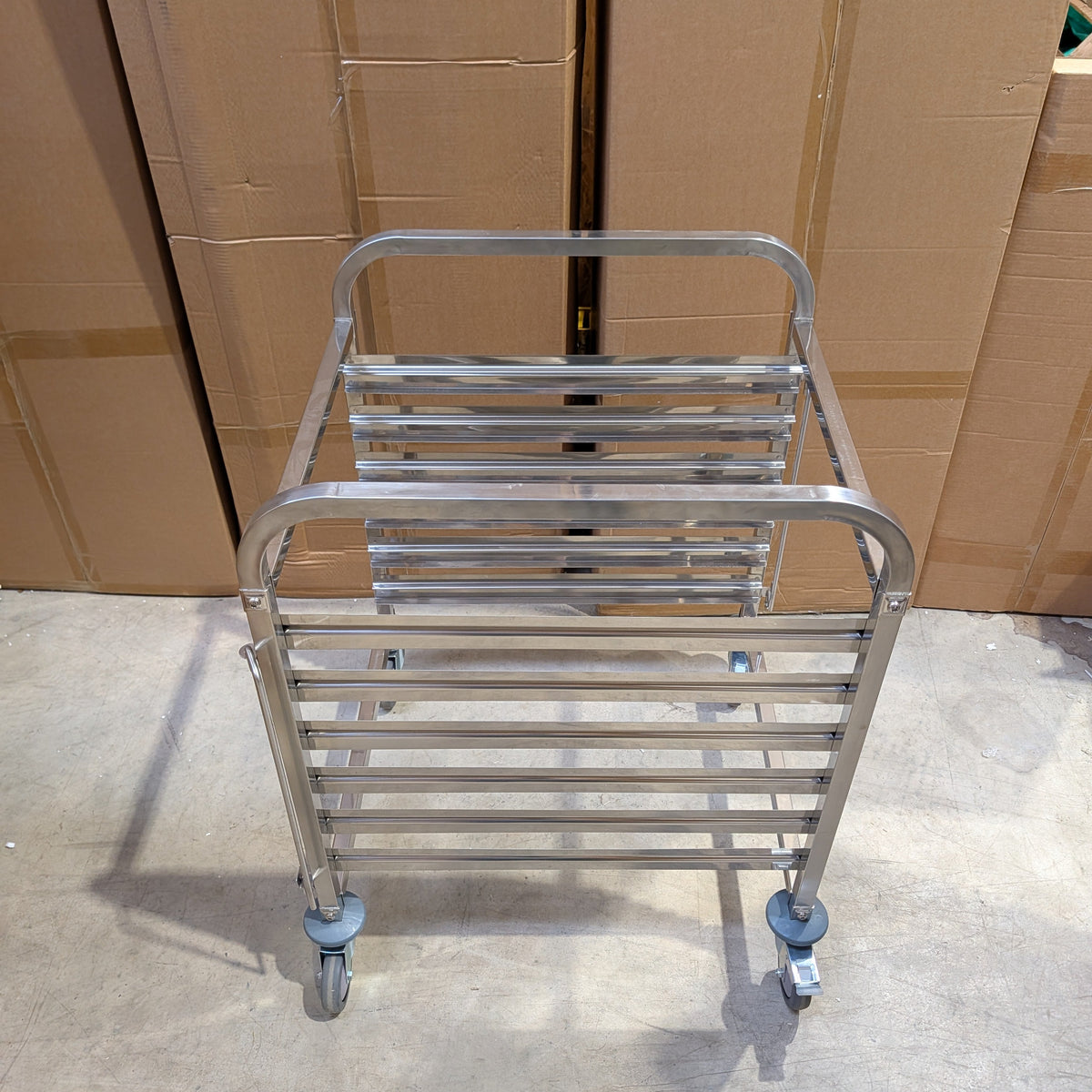 Gastronorm Pan Rack Trolley - 6 Layer for 2/1 gastro pans