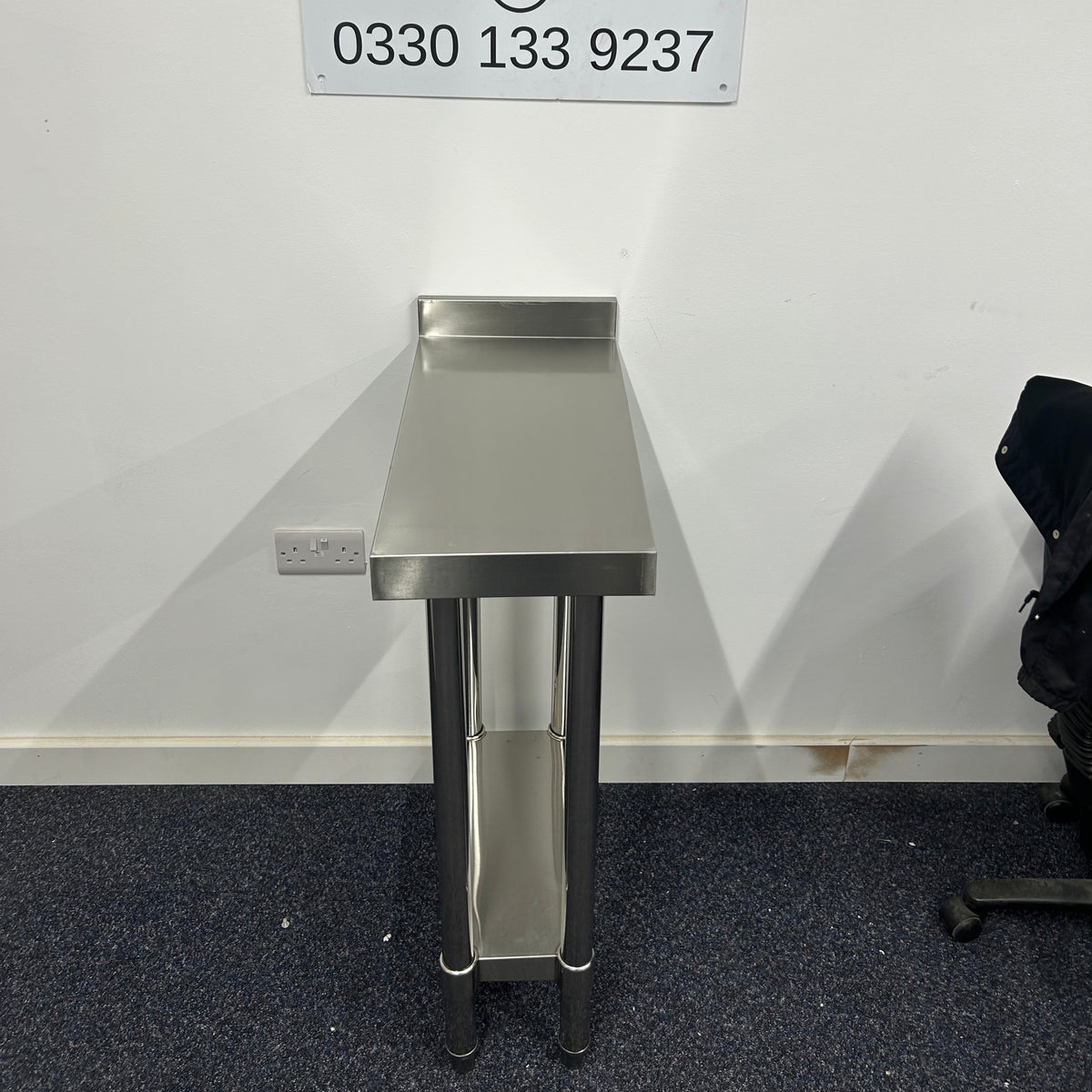 Small Table Infills Heavy Duty 300x600x900mm Stainless Steel Infill Table – Reduced Catering