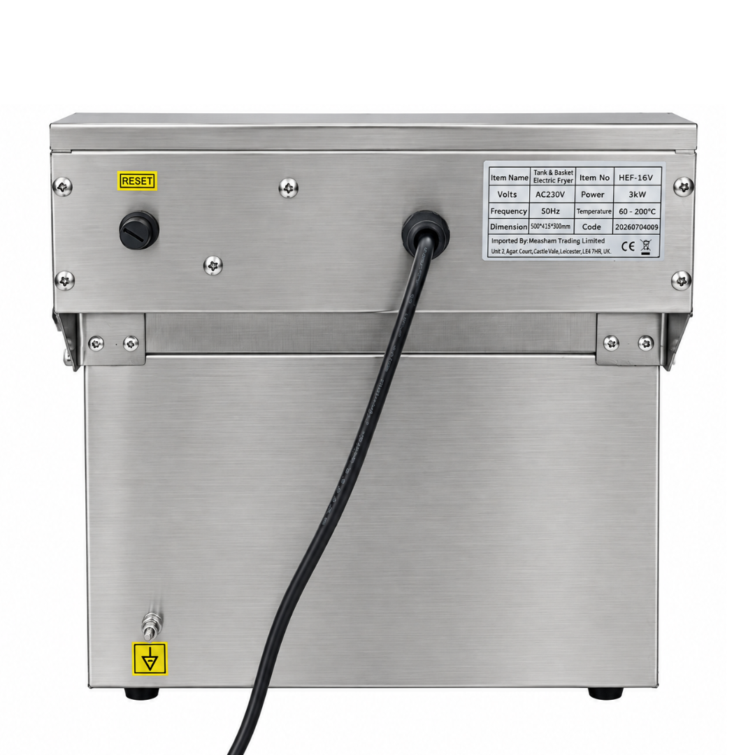 Cheftek - Single Fryer 16L with Tap