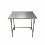 Standard Duty Stainless Steel Table with Void - 1000x600x900mm