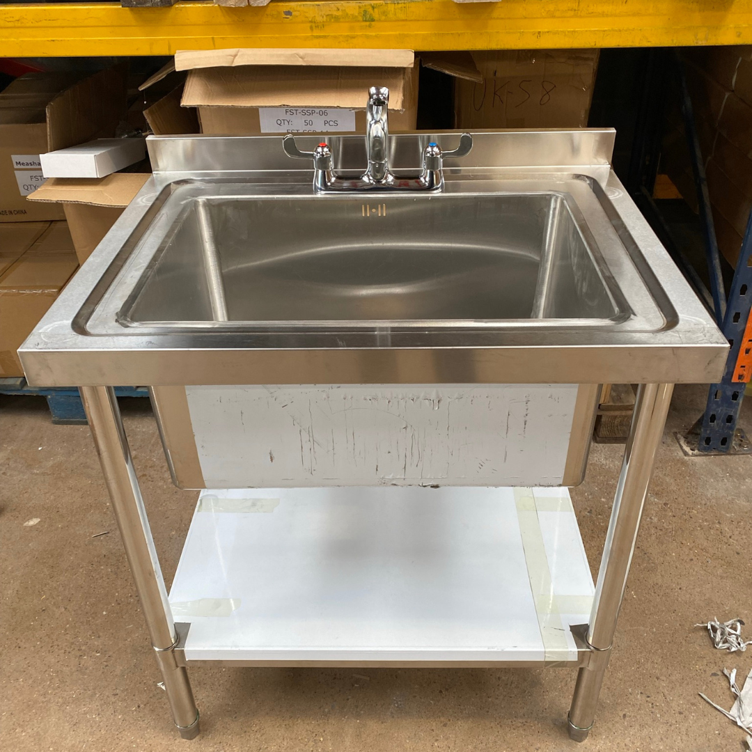 800mm single Bowl Commercial Sink