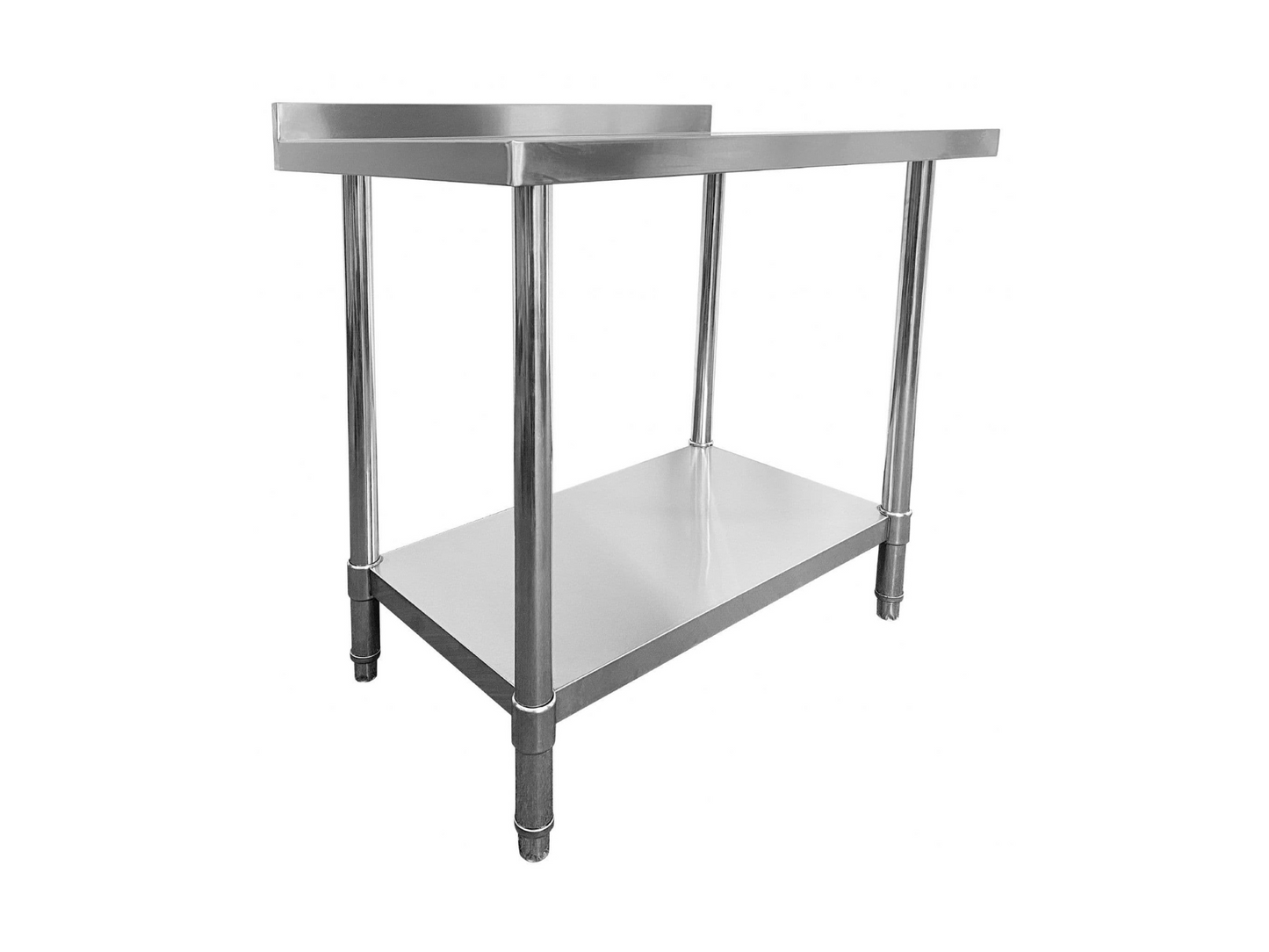 Stainless Steel Wall Prep Table - 900x600x900mm (WxDxH)