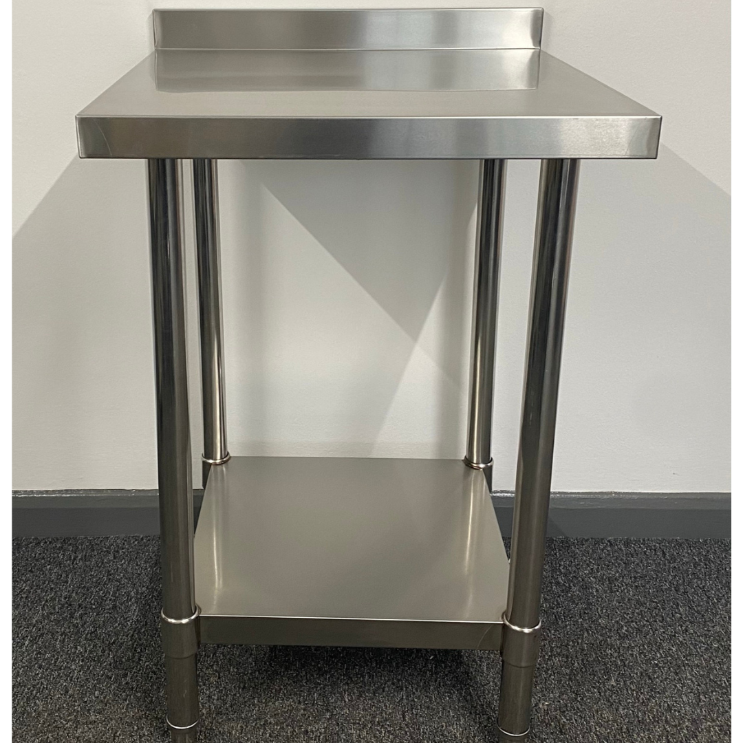 Stainless Steel Wall Prep table - 600x600x900mm (WxDxH)