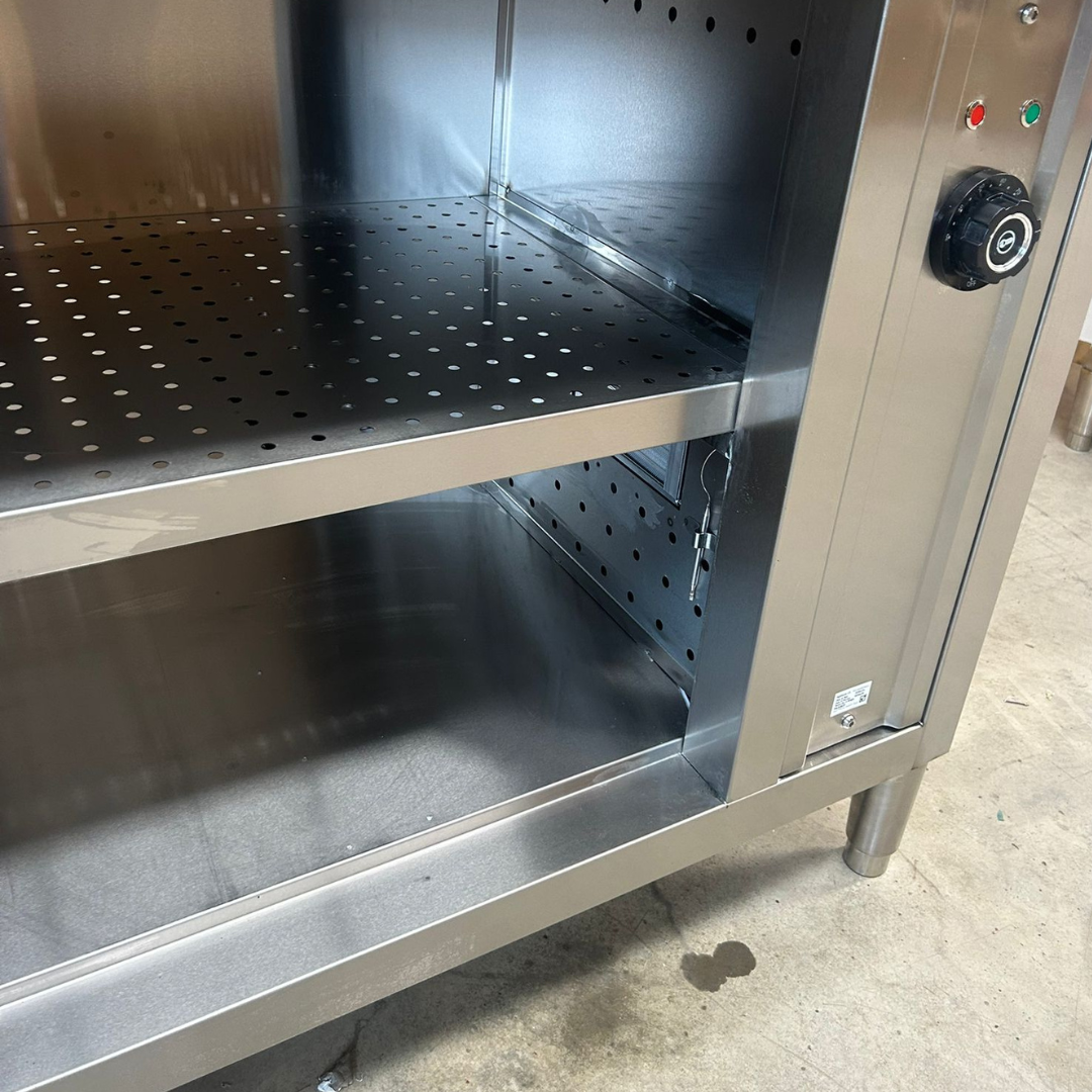 Hot cupboard - Fully Insulated Stainless Steel - 1500x600mm