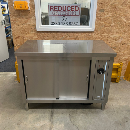 Hot cupboard - Fully Insulated Stainless Steel - 1200x600mm