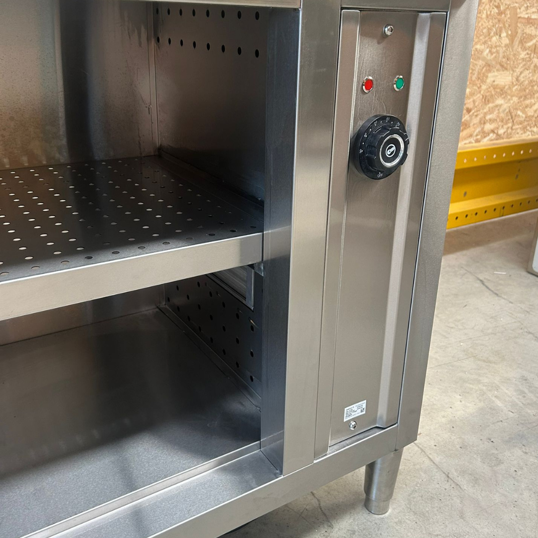 Hot cupboard - Fully Insulated Stainless Steel - 1200x600mm