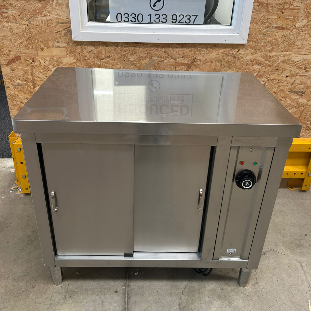 Hot cupboard - Fully Insulated Stainless Steel - 1000x600mm
