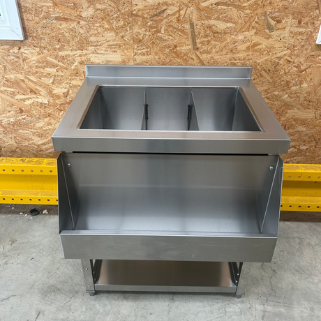 Commercial Bar Ice well - Stainless Steel - 750mm