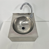 Knee Operated Hand Wash Sink - Front Push Panel