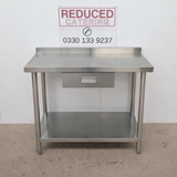 Stainless Steel Table with Drawer - 1000x600mm