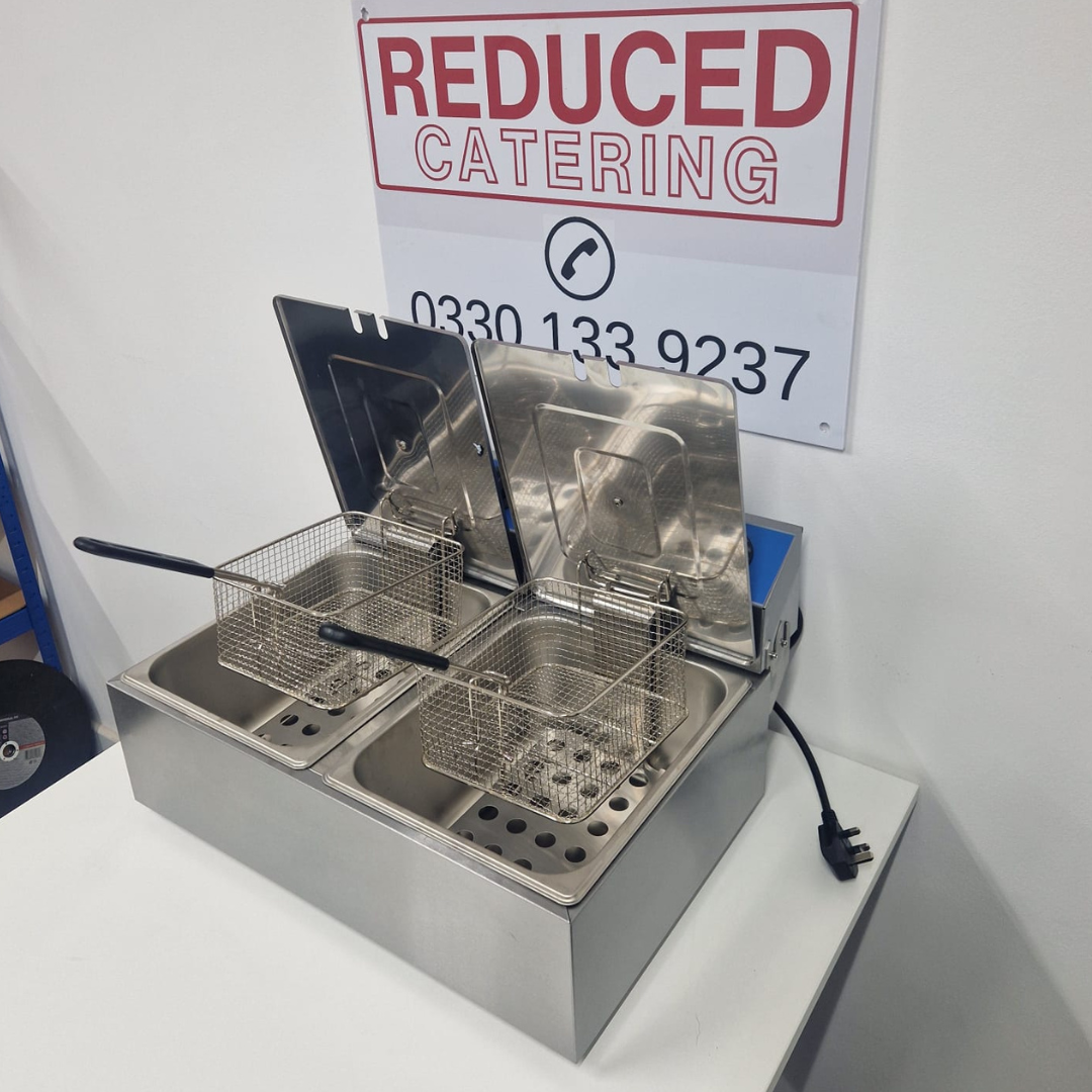 Cheftek Double Fryer & Griddle Multi-buy Deal