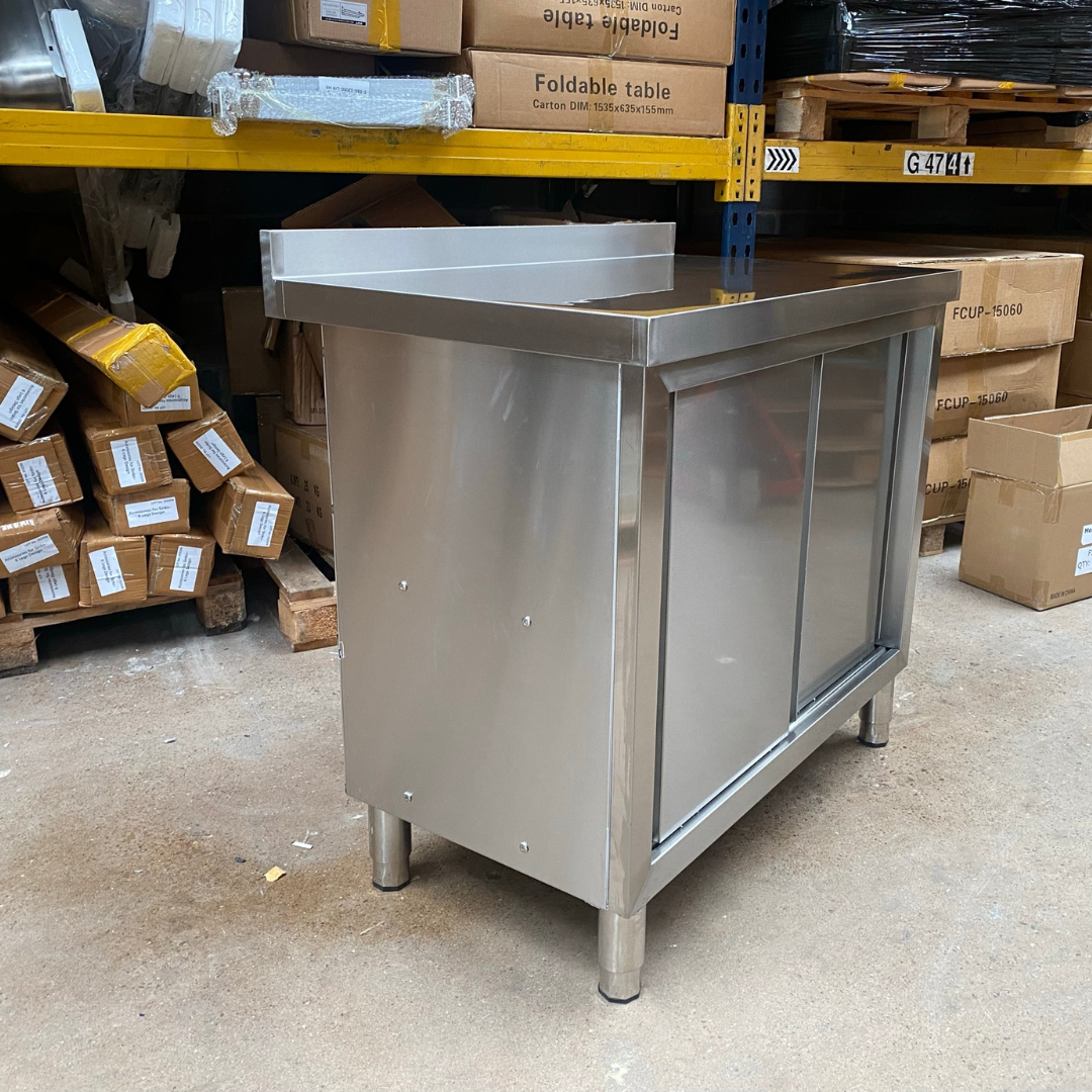1000x600mm Stainless Steel Floor Cupboard