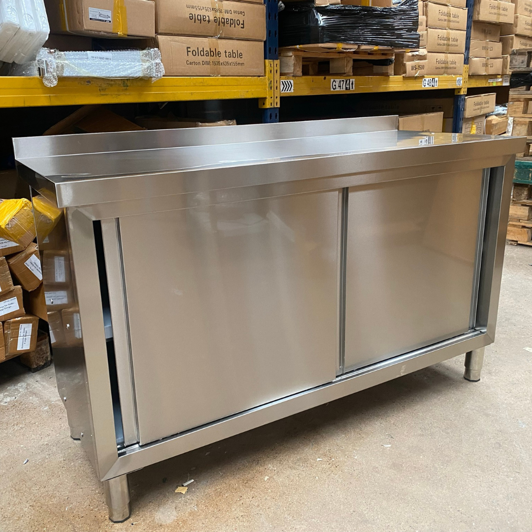 1500x600mm Stainless Steel Floor Cupboard