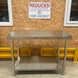 Stainless Steel Centre Table -  1200x600x900mm