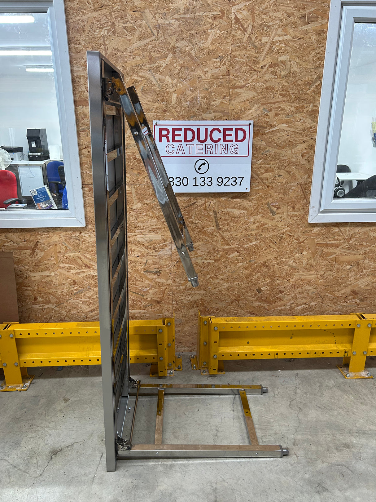 Stainless Steel Folding Table 1800x600x900mm