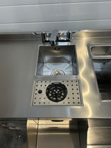 Deluxe Cocktail Station With Ice Well - 1500x580x850mm